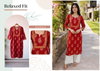 Tew Khushi Cotton Jaipuri Printed Daily Wear Kurtis